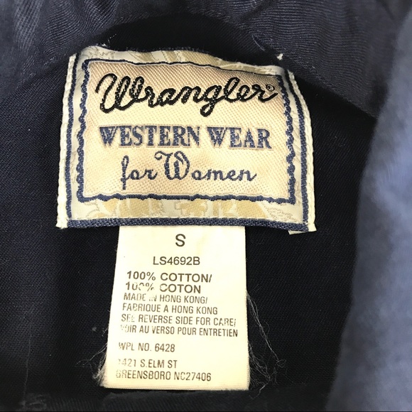 Vintage Wrangler Western Wear Rodeo Button Down Shirt EUC - Picture 8 of 8